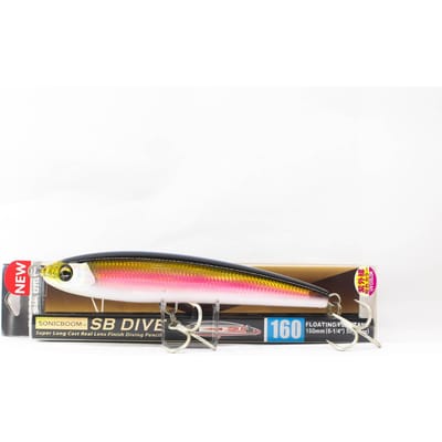 Yo Zuri Duel Sonic Boom SB Dive 160F Leurre Flottant F1251-HKRS (1892) gray