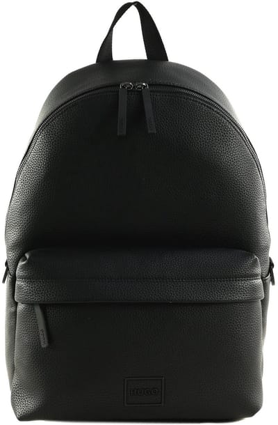 HUGO laptop rugzak rugzak met laptopvak New Ethon Backpack Black zwart