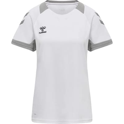Hummel Lead Poly T-shirt Met Korte Mouwen Wit 2XL Vrouw