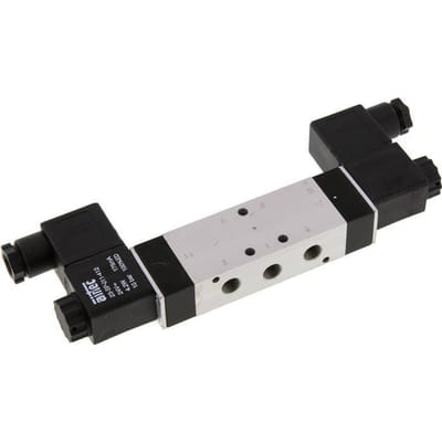 5/3 G1/8 '' Middenuitlaat Magneetventiel 24V DC 3-10bar/42-140psi Airtec