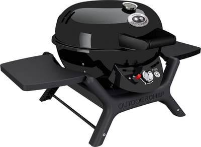 BBQ - Outdoorchef 420 G - Minichef Gasbarbecue - Compact - Zwart
