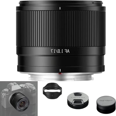 17mm F1.8 Ultra-Wide Lens voor FX-Mount Camera's | Lichtgewicht Aluminium Ontwerp | Perfect voor X Series Camera's zoals X-A1, X-A10, X-H1 en X-T1