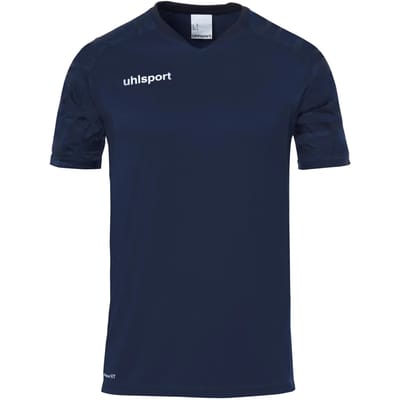 Uhlsport Goal 25 Shirt Korte Mouw Kinderen - Marine | Maat: 116