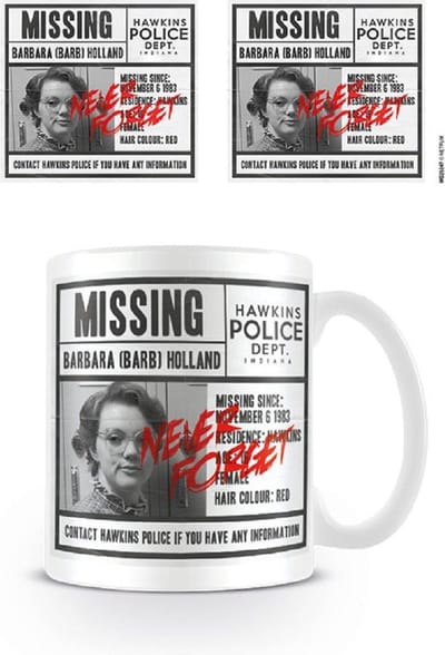 STRANGER THINGS - Beker - 315 ml - Missing Barb