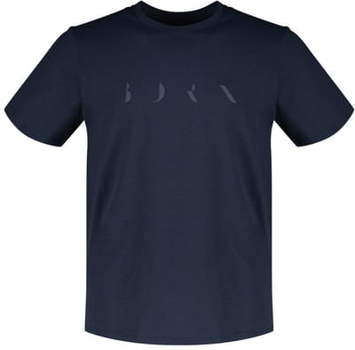 Born Living Yoga Melville T-shirt Met Korte Mouwen Blauw XL Man