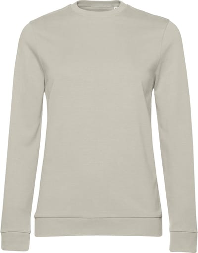 Sweater 'French Terry/Women' B&C Collectie maat XS Grey Fog