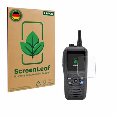 2 Stuks Screenprotector voor Icom IC-M94D - Hoogwaardige Beschermfolie transparant