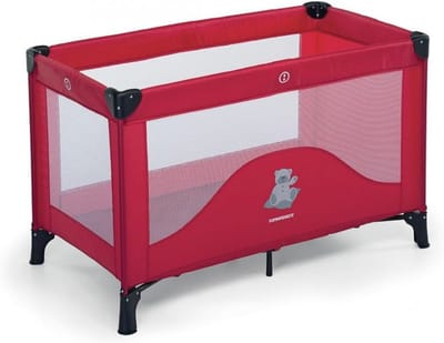 Vouwbaar Reisbed met Extra Ventilatie en Stabiliteit voor Kinderen