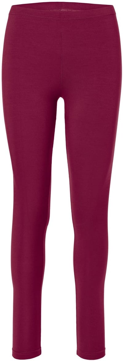Merry Style Dames Leggings - Sport - Vrijetijdsbroek - Lang - Viscose - Sporbroek - Yogabroek – Wijnrood – XXL - MS-MS10-143-LE