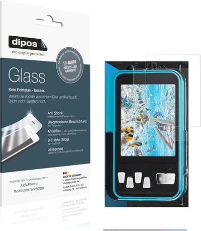 dipos – 2x Matte Pantserfolie geschikt voor AgfaPhoto Realishot WP8000 | 9H Screenprotector