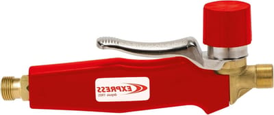 Soldeerbout Handgreep - Gasbrander Accessoire - Professionele Afdichtingen - Drukontgrendelaar - 3/8 Linkse Inlaat - Zwart