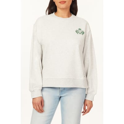 Scotch & Soda Sweatshirt Light Grey Heather Taglia: L | Maglioni a maglia Outlet | Donna | Grigio