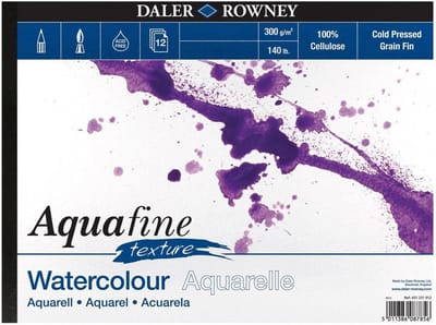 A3 Aquarel Blok 12 Vellen Zuurvrij Koudgeperst 140lb/300gsm Ruwe Textuur