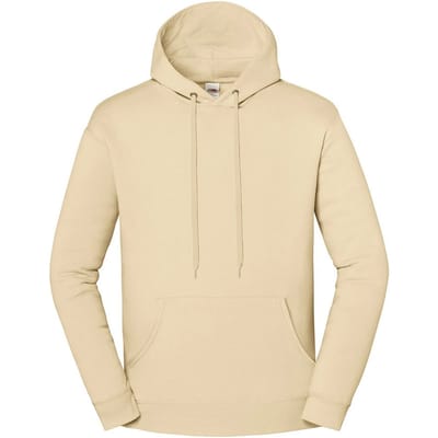 Fruit of the Loom Unisex Adult Iconic Premium Hooded Sweatshirt (Woestijnzand)
