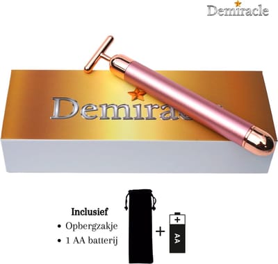 Demiracle® Rose Gold Beauty Bar – Gezichtsreiniging – Schoonheidsbehandeling – Gezichtsmassage – Gua Sha –  Jade Roller – Beauty – Relax – Massage – Cadeau