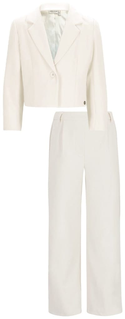 Like Flo - Bella Flo girls woven suit - Champagne - Maat 104
