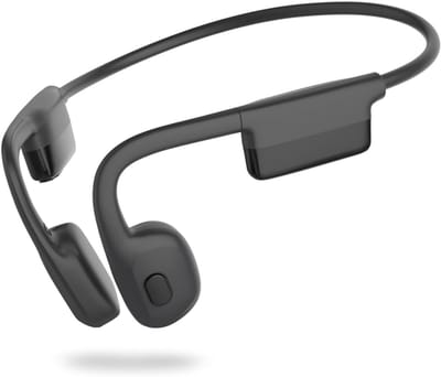 White-Label® Bone Conduction Headphone - Koptelefoon voor Activiteiten - Draadloos - Bleutooth - Zwart