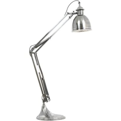 KS Verlichting Tafellamp Milan Antiek Zilver