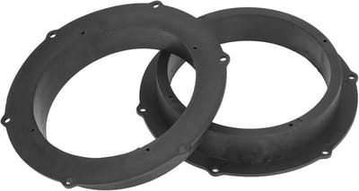 Audio Speaker Adapter Ringen voor Auto, 2 Stuks Zwart ABS Montagebeugels voor Octavia, Superb en Yeti