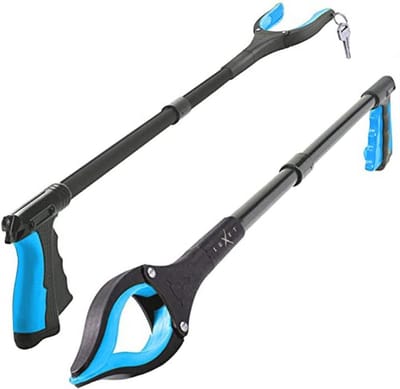 Opvouwbare Reach Tool 32 Inch - Lichtgewicht Grijper met Sterke Grip en Magnetische Tip voor Ouderen