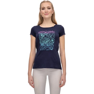 T-shirt dames Ragwear Florah Flowers
