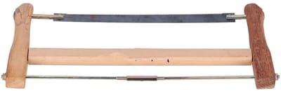 Dailygoods- Kaderzaag Hoogwaardig Teakhout - Handzaag voor Hout - Slijtvast Mangaanstaal - Draagbare Zaag - Hout Snijgereedschap - Fijn Gepolijst Oppervlak