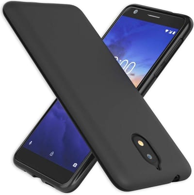 Hoesje Geschikt voor: Nokia 3.1 - Silicone - Zwart