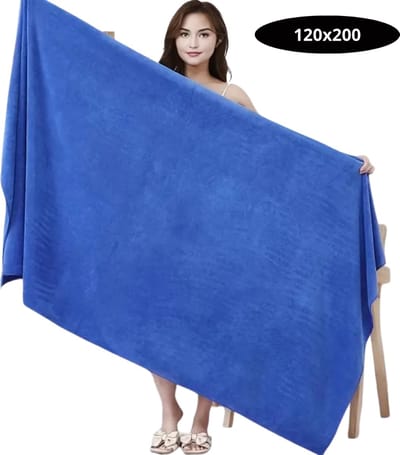 Livano Badlaken - Strandlaken - Badlakens - Strandhanddoek - Volwassenen - Handdoeken - Beach Towel - Stranddeken - Saffier Blauw 120x200