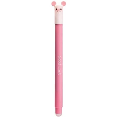 Eberhard Faber gelpen - Animal Erase-It - Varken - schrijfkleur blauw - uitwisbare pen - EF-582106
