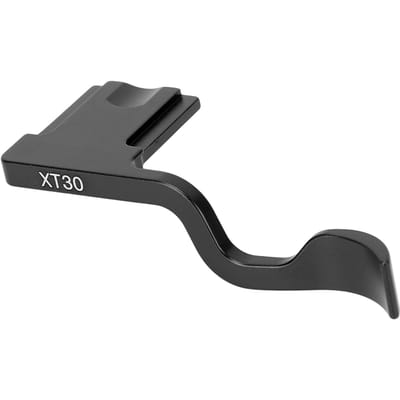 Hot Shoe Duim Omhoog Rust Handgreep CNC Aluminiumlegering Veilige Greep voor Fuji X‑1 X‑T2 X‑T3 X‑T10 X‑T20 X‑T30 Camera zwart