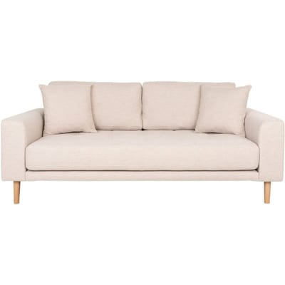 Bank Zandkleur - 2,5-Zits - 180x93x76cm - 42 kg - House Nordic