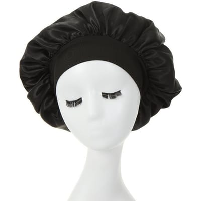 Slaapmuts voor dames met brede rand Slaapmuts Haarbonnet voor krullend haar Douchemuts Kinderen Mannen