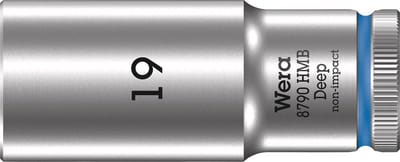 Wera 05004541001 Dopsleutelinzetstuk 19 mm 1 stuks 3/8