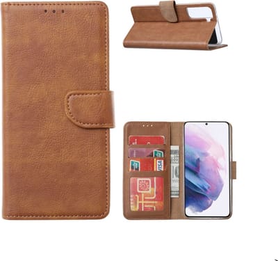 Cityhoesje- Bookcase geschikt voor Samsung S22 Pasjeshouder