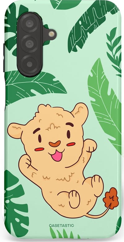 Casetastic Hoesje Geschikt voor Samsung A26 - Stijlvolle Beschermende Duo-layer Case - Leeuwenhartje
