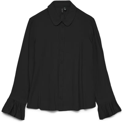 VERO MODA - VMPLISSI LS SHIRT WVN GA - Dames - Blouses