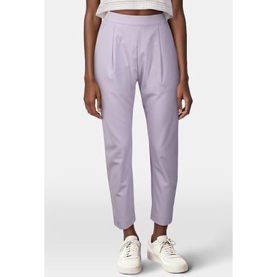 AllSaints Aleida Tri Trousers Lady Lilac Maat: W30 | Straight Broeken Outlet | Dames | Grijs