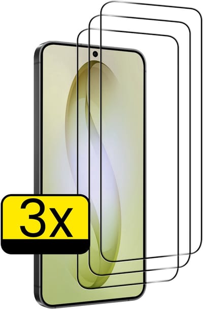 Screenprotector - Geschikt voor Samsung Galaxy S26 - 3 Stuks - Full Cover - Beschermglas - Gehard Glas - Tempered Glass - Screen Protector