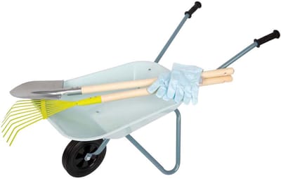 Small Foot - Tuingereedschap Set met Kruiwagen 5dlg.