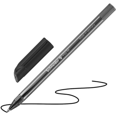 Schneider balpen - Vizz - penpunt M - zwart - S-102201