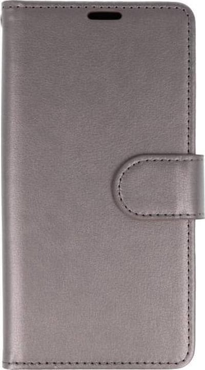 Wallet Cases Hoesje Geschikt voor Samsung Galaxy A8 Plus (2018) - Grijs