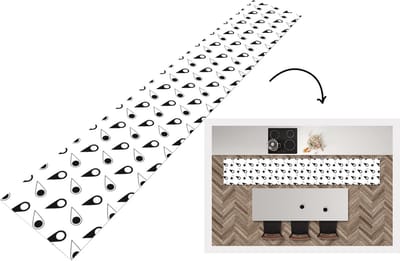 Keukenloper - Loper keuken - Kompas - Patronen - Reizen - 300x50 cm - Keukenloper vinyl