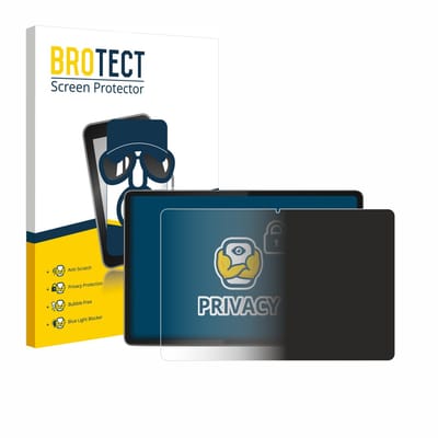 BROTECT - privacy screenprotector voor Lenovo Yoga Tab 11.1" 2025 - Folie Beschermfolie Blauwlichtfilter