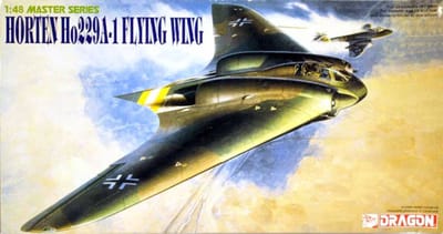 Dragon Modelbouwpakket Vliegtuigen - 5505 Horten Ho 229A-1 Flying Wing -Vliegtuig Plastic - 1:48 - Modelbouw