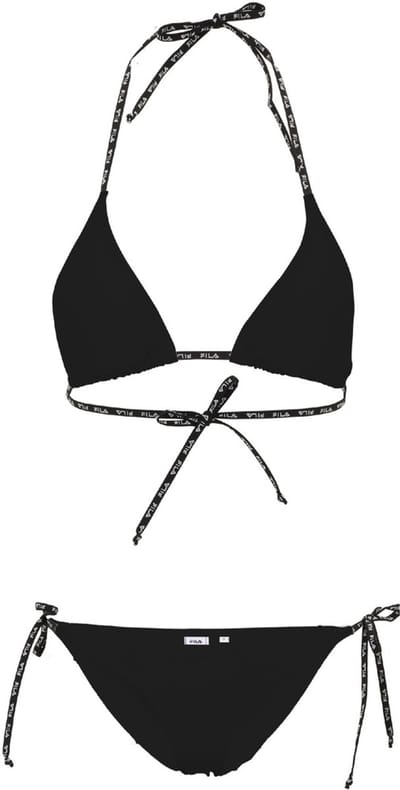 Fila damesbikini Sibu driehoekige bikini zwart
