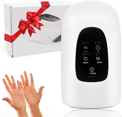 Core® Handmassage Apparaat - Massage Apparaat - Verwarmingsapparaat - Wit - 25cm x 15cm x 11cm