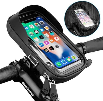 Telefoonhouder Fiets / Mountainbike | Waterdicht | Stuurtas | Fietshouder | Fiets Telefoon Houder Tas | Waterdicht | Houder Fiets Telefoon | Fietstas
