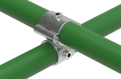 90 Graden Overkruisverbinding voor Buis Ø 33,7 mm Gegalvaniseerd