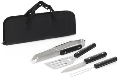 HOMLA - BBQ Set - 4 Stuks - In Etui - 37x13 cm