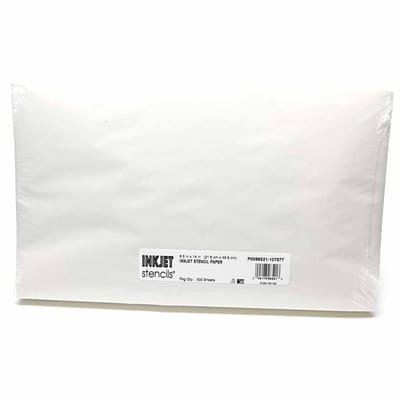 InkJet Stencils Printer | Paper for InkJet Stencil Printer | 21.6 x 35.6 cm | 500 vellen |